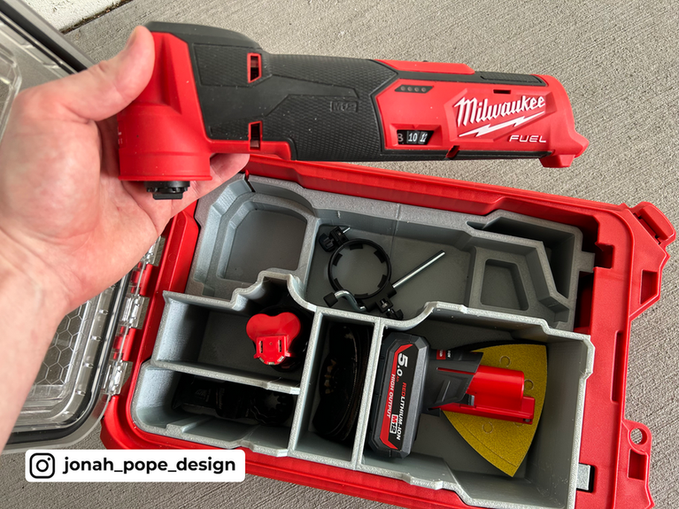 M12 Multi-Tool insert dimensions and parts