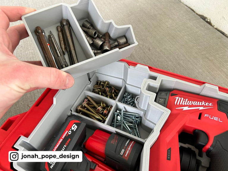M12 Install Driver V2 insert parts and dimensions