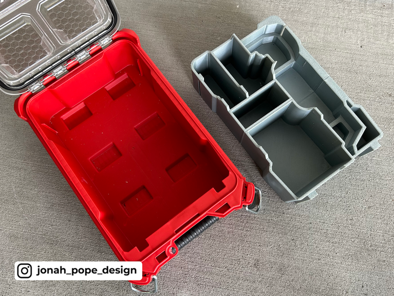 M12 Multi-Tool insert storage layout view