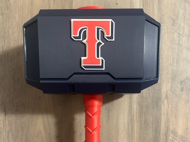 Texas Rangers Eclipse Mjolnir - Thor's Hammer - Battery Storage Insert