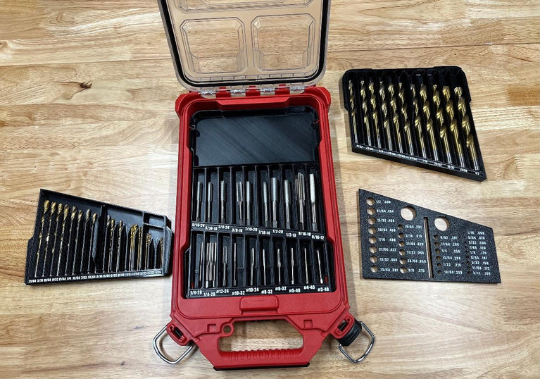 Milwaukee PACKOUT Drill Bit & Tap Organizer