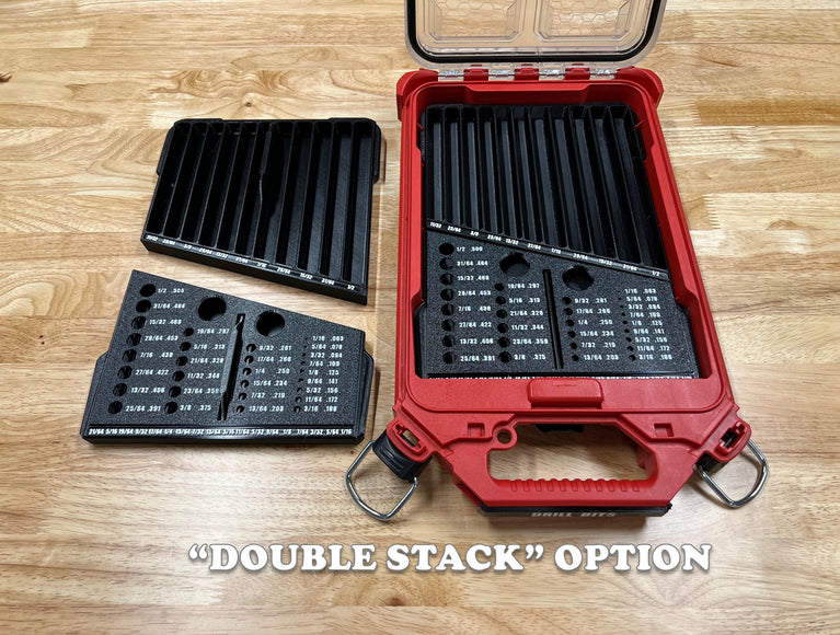 Milwaukee PACKOUT Drill Bit Organizer (Double Stack)
