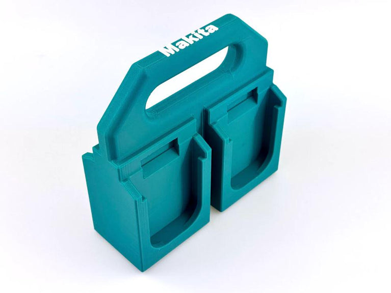 Makita 18V  Battery Caddy - Fits 6 or 4 Makita 18V Battery (3D Printed)