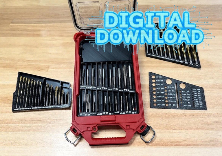 Milwaukee PACKOUT Drill Bit & Tap Organizer