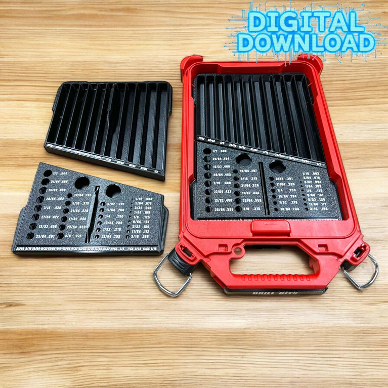 Milwaukee PACKOUT Drill Bit Organizer (Double Stack)