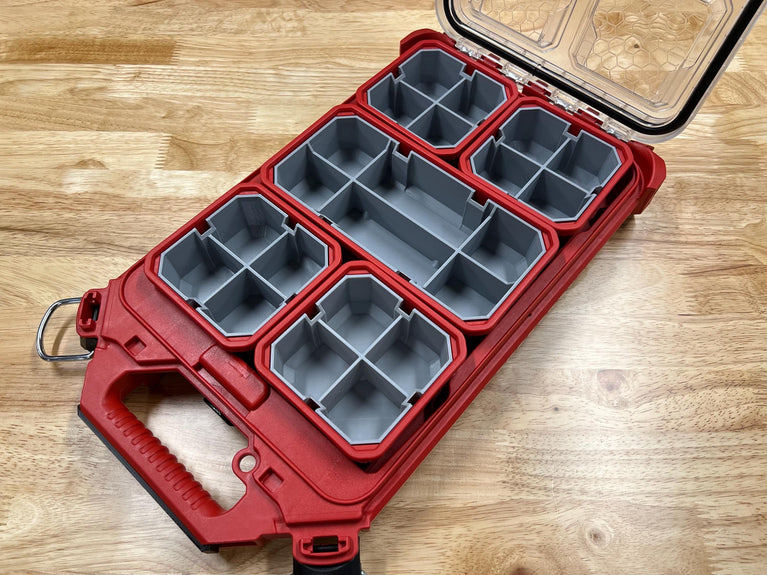 Milwaukee PACKOUT Bin Inserts (18-Design Set)