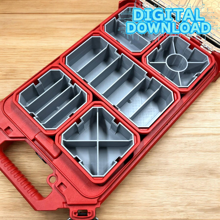 Milwaukee PACKOUT Bin Inserts (18-Design Set)