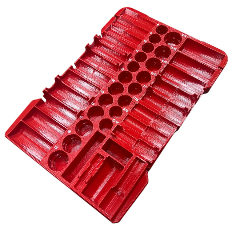 Milwaukee PACKOUT 43-Piece Shockwave Socket Set Insert