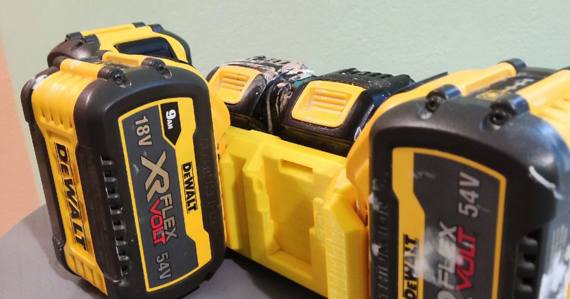 6x DeWalt Battery Holder