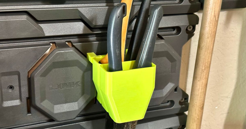 Pruning Shears/Pliers Holder for Ryobi Link - 3D Printed PETG