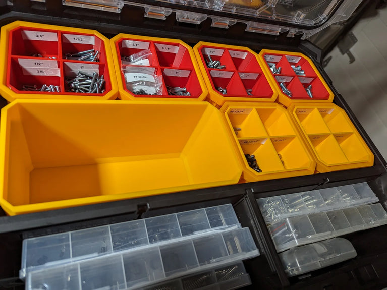 Toughbuilt Stacktech Wide Organiser Extra Large Bin Insert - Tool Insert