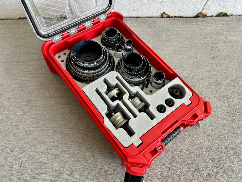 Hole Saw Set | Fits Milwaukee PACKOUT Compact Organiser 48228435