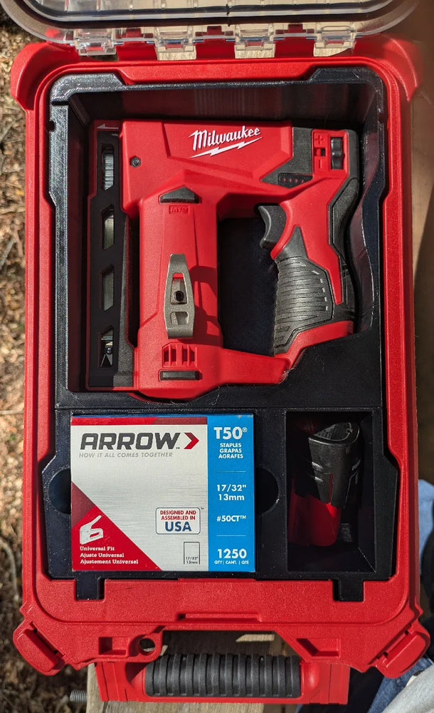 Milwaukee M12 Stapler PACKOUT Compact Organiser Insert
