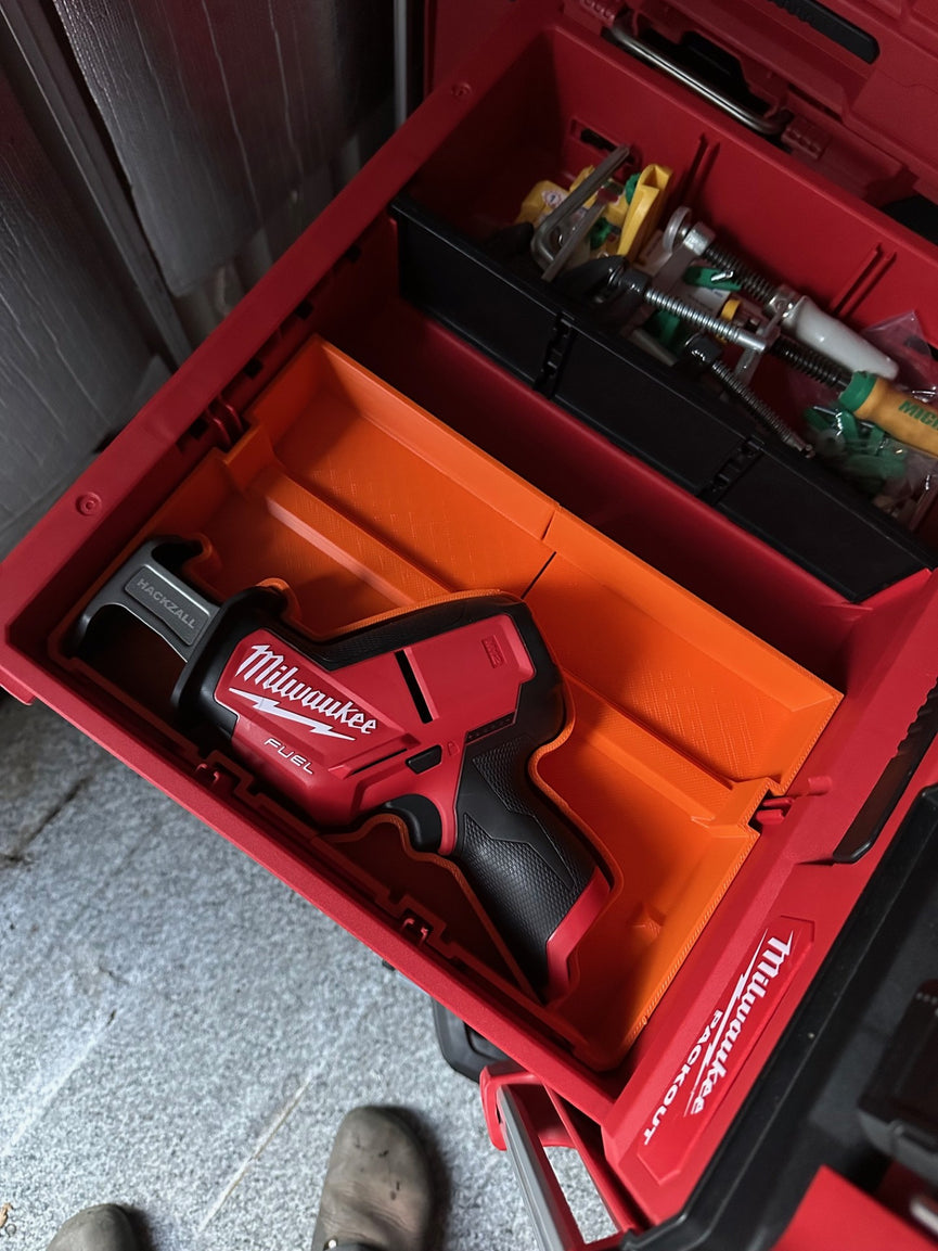 Milwaukee M12 Hackzall 2 and 3 Drawer Insert