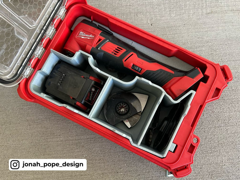 M18 Multi-Tool PACKOUT Compact Insert - Jonah Pope Design