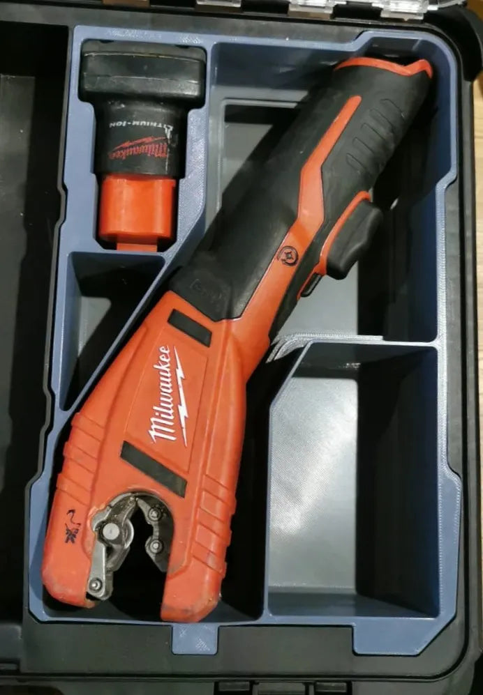 Milwaukee PACKOUT Wide Organiser Pipe Cutter and Charger Inserts - PACKOUT Insert